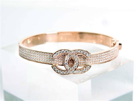 chanel bracelet rose gold|new Chanel gold bracelet.